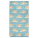 BEACH TOWEL SAND CLOUD TRESTLES - W/ ZIPPER POCKET