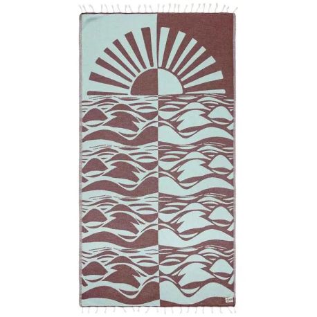 BEACH TOWEL SAND CLOUD THE WEDGE