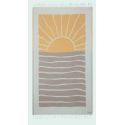 BEACH TOWEL SAND CLOUD Range Stripe - Dobby