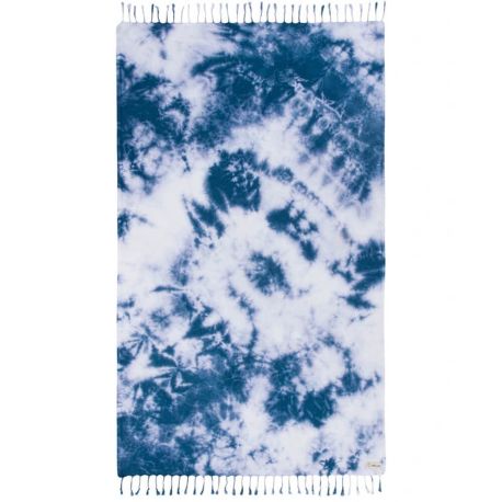 BEACH TOWEL SAND CLOUD Navy Acid Wash