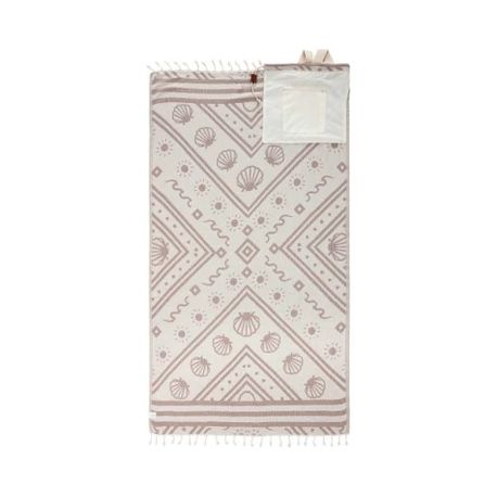 TOALLA DE PLAYA SAND CLOUD SEASHELL TOWEL BAG