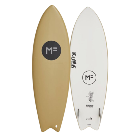 MF Softboards Kuma Fish Soy Brown 5'8 FCS II