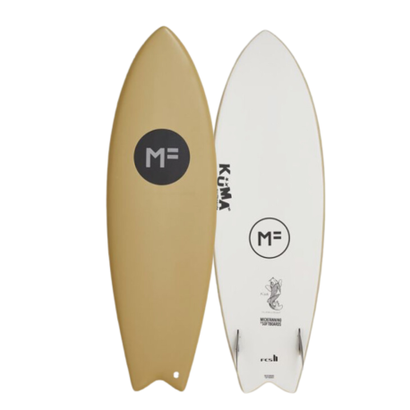 MF Softboards Kuma Fish Soy Brown 5'10 FCS II